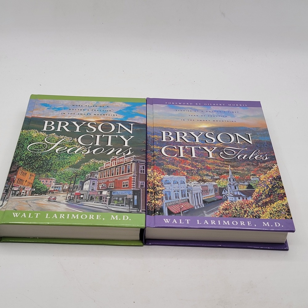 Walt Larimore Bryson City Tales & Seasons Hardcover Guideposts Set Excellent